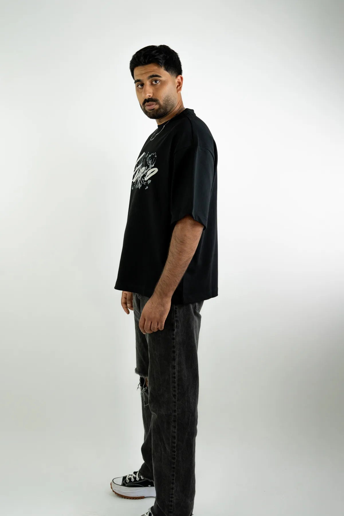 OVERSIZED TEE BLACK