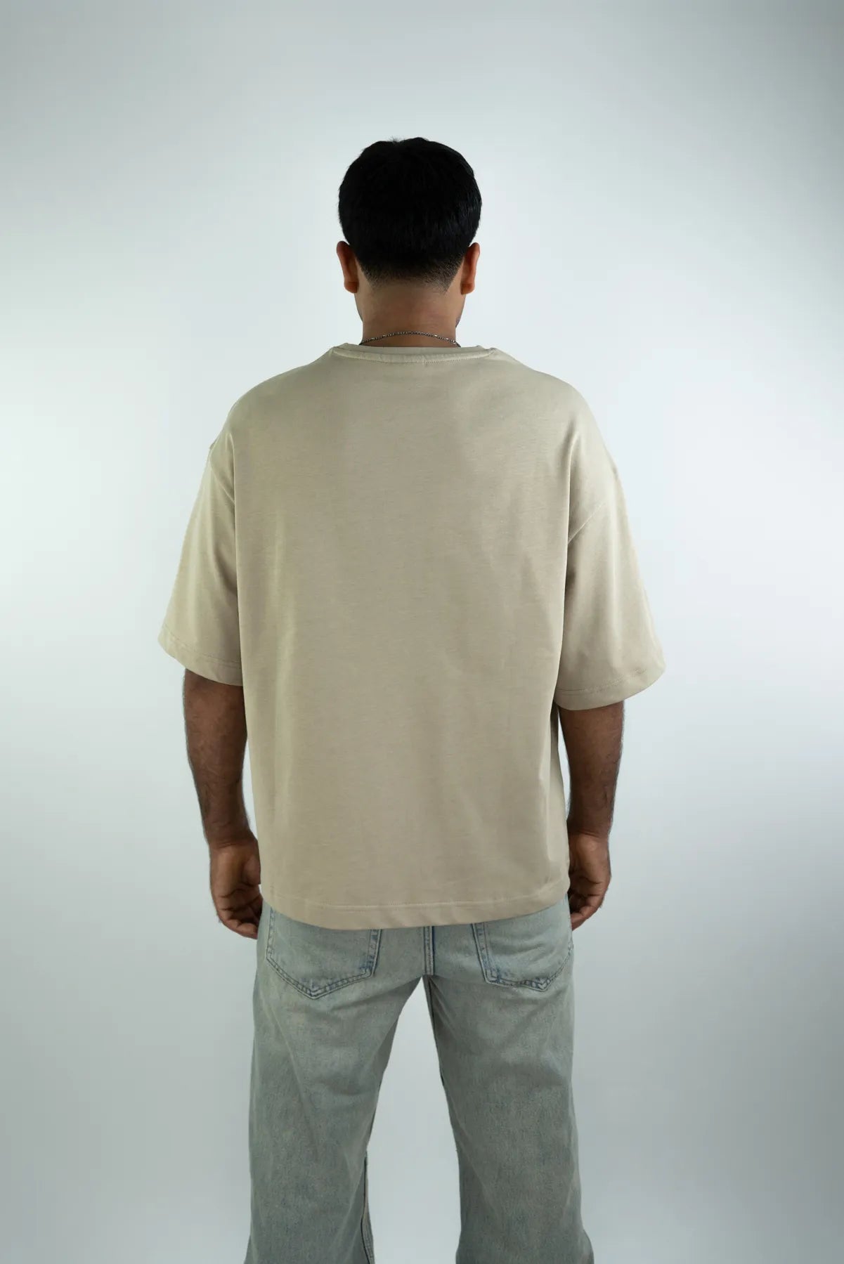 OVERSIZED TEE CREAM