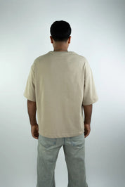 OVERSIZED TEE CREAM