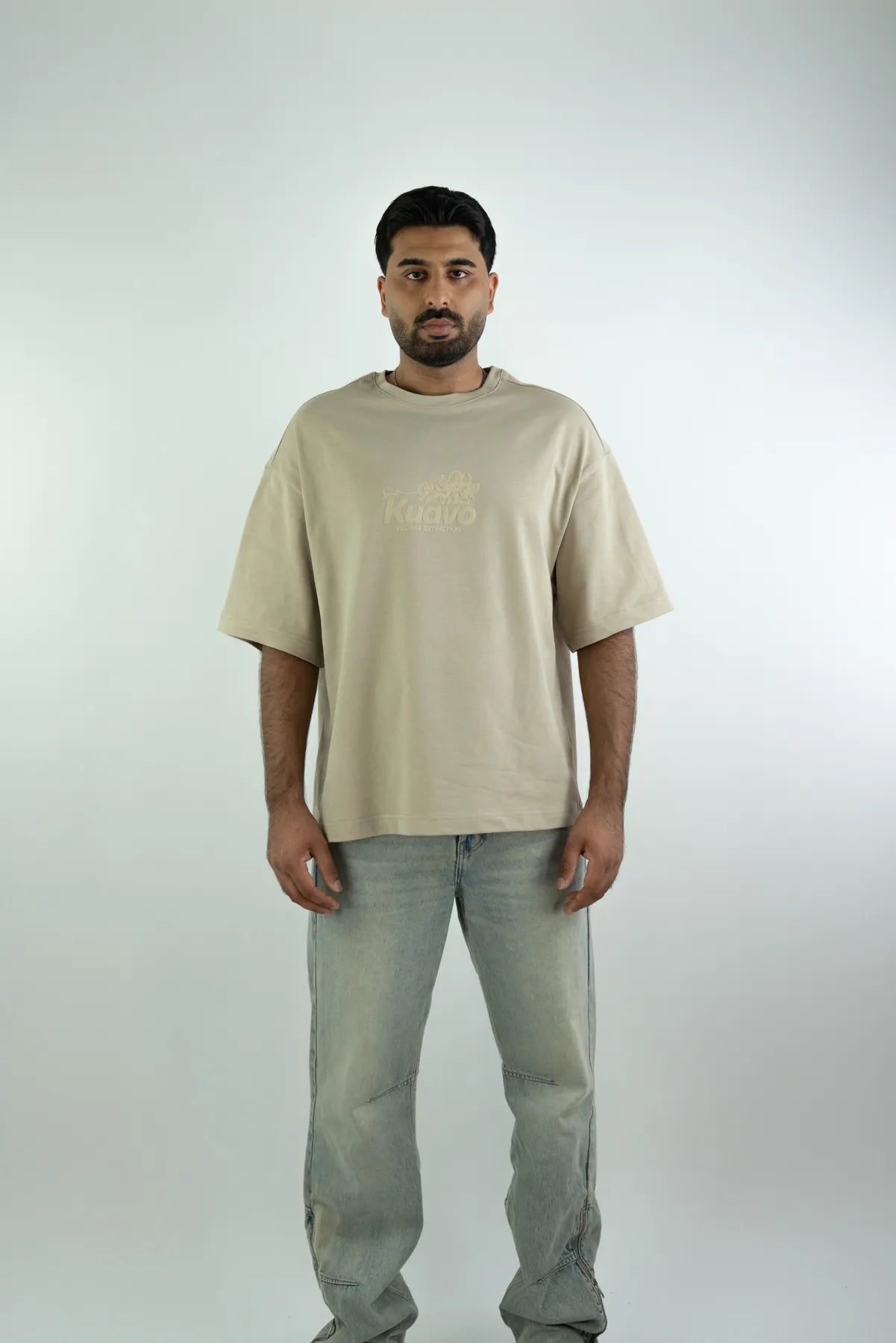 OVERSIZED TEE CREAM