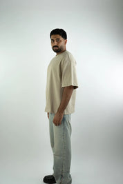 OVERSIZED TEE CREAM