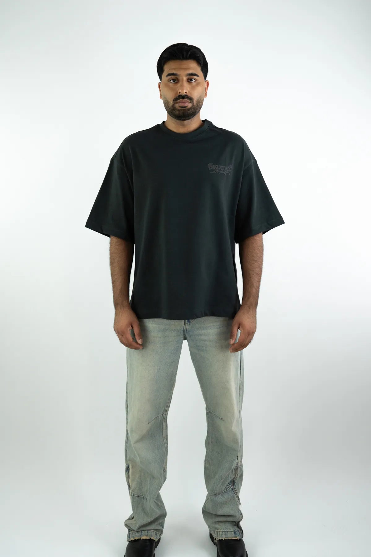 OVERSIZED TEE GREY