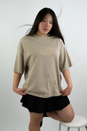 OVERSIZED TEE CREAM