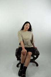 OVERSIZED TEE CREAM