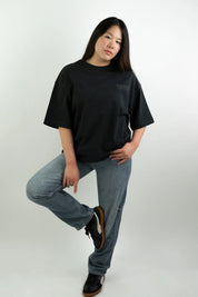 OVERSIZED TEE GREY